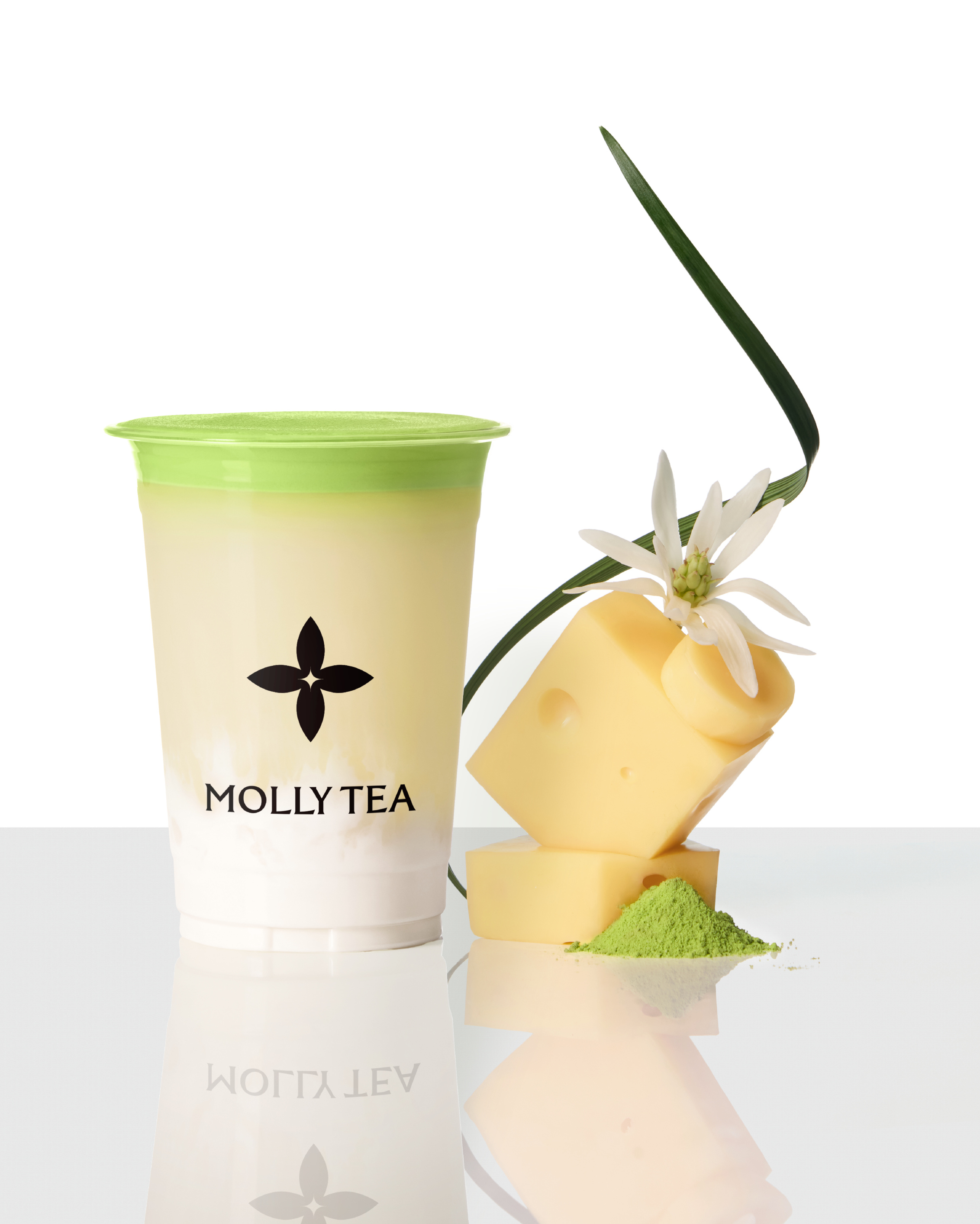 MATCHA WHITE CHAMPACA SALTED CHEESE